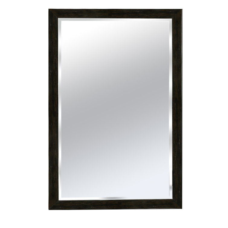 Winston Porter Cocopah Rectangle Wood Wall Mirror & Reviews Wayfair